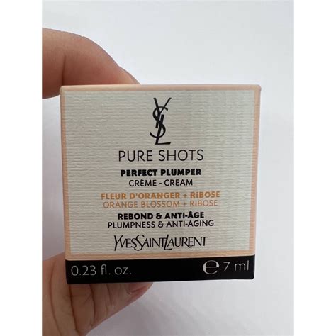 ysl pure shots perfect plumper cream reviews|Yves Saint Laurent Pure Shots Perfect Plumper Face Cream.